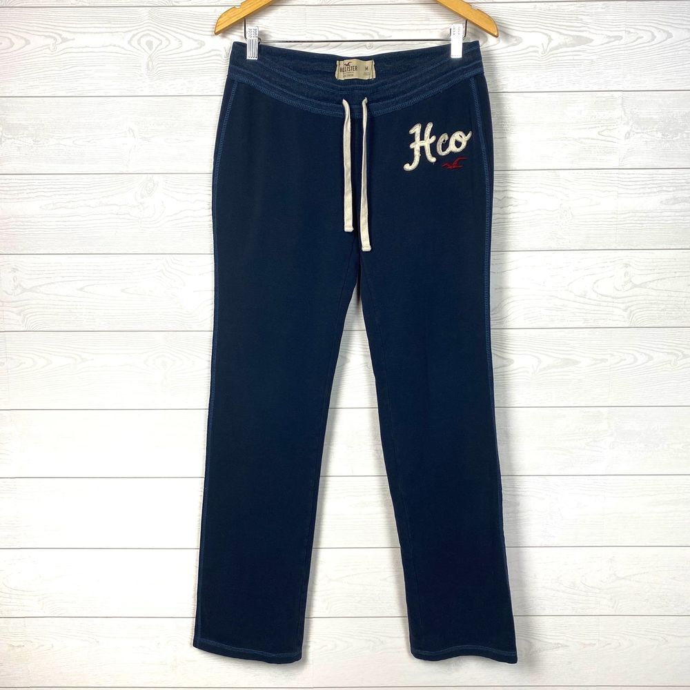 Hollister So Cal Stretch Navy Blue Sweatpants M